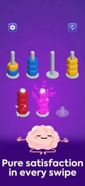 Color Nuts Sort: Puzzle Game screenshot 3