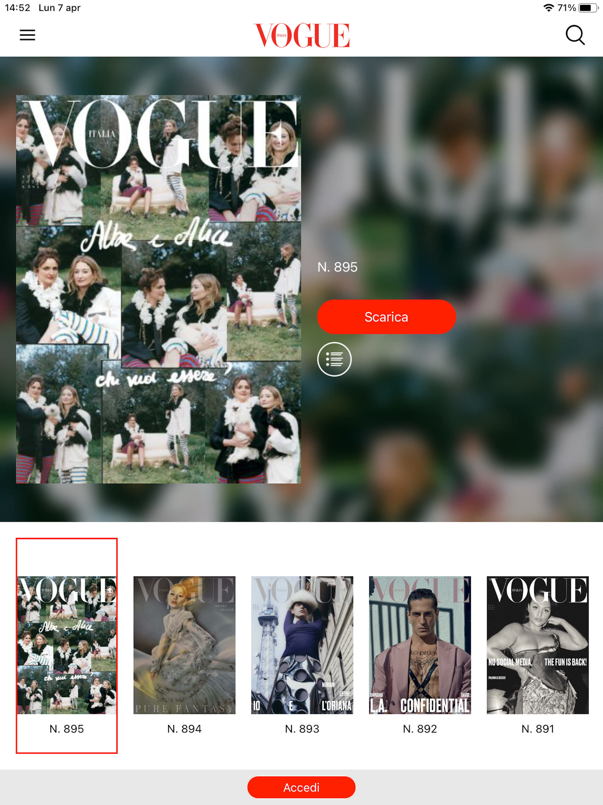 VOGUE ITALIA screenshot 17