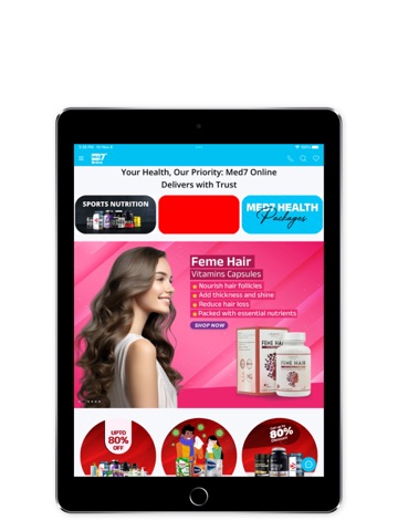 MED7 Online iPad screenshot