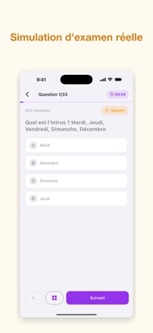 Test Psychotechniques Concours iPhone screenshot