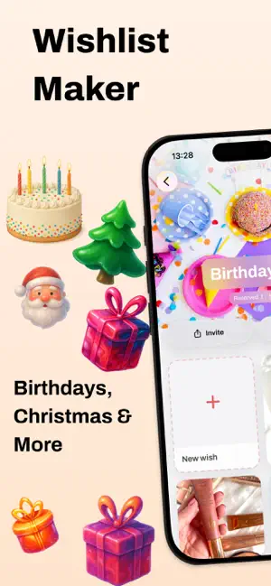 Wishlist & Gift List - Wishly screenshot 1