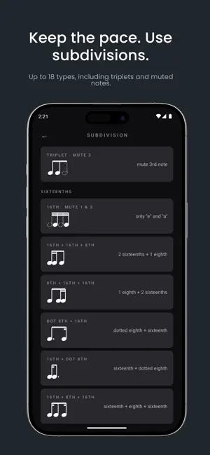 Metro — Metronome & Trainer screenshot 3