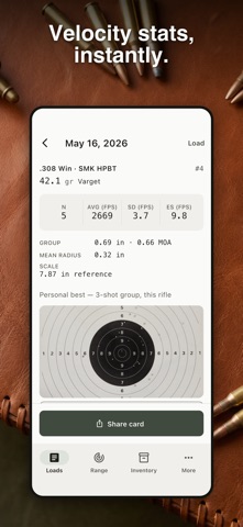 BenchLog — Reloading Journal Screenshot 7 of 9