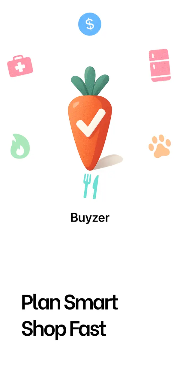 Screenshot #1 pour Buyzer: Grocery Shopping List