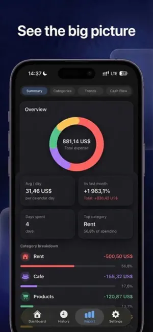 Spending Tracker: Stash Flow screenshot 3