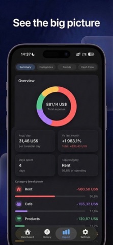 Spending Tracker: Stash Flow Screenshot 3 of 8