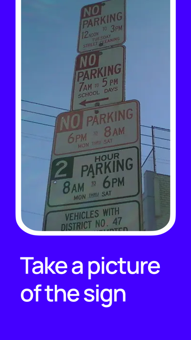 Parking Sign Wizard Screenshot
