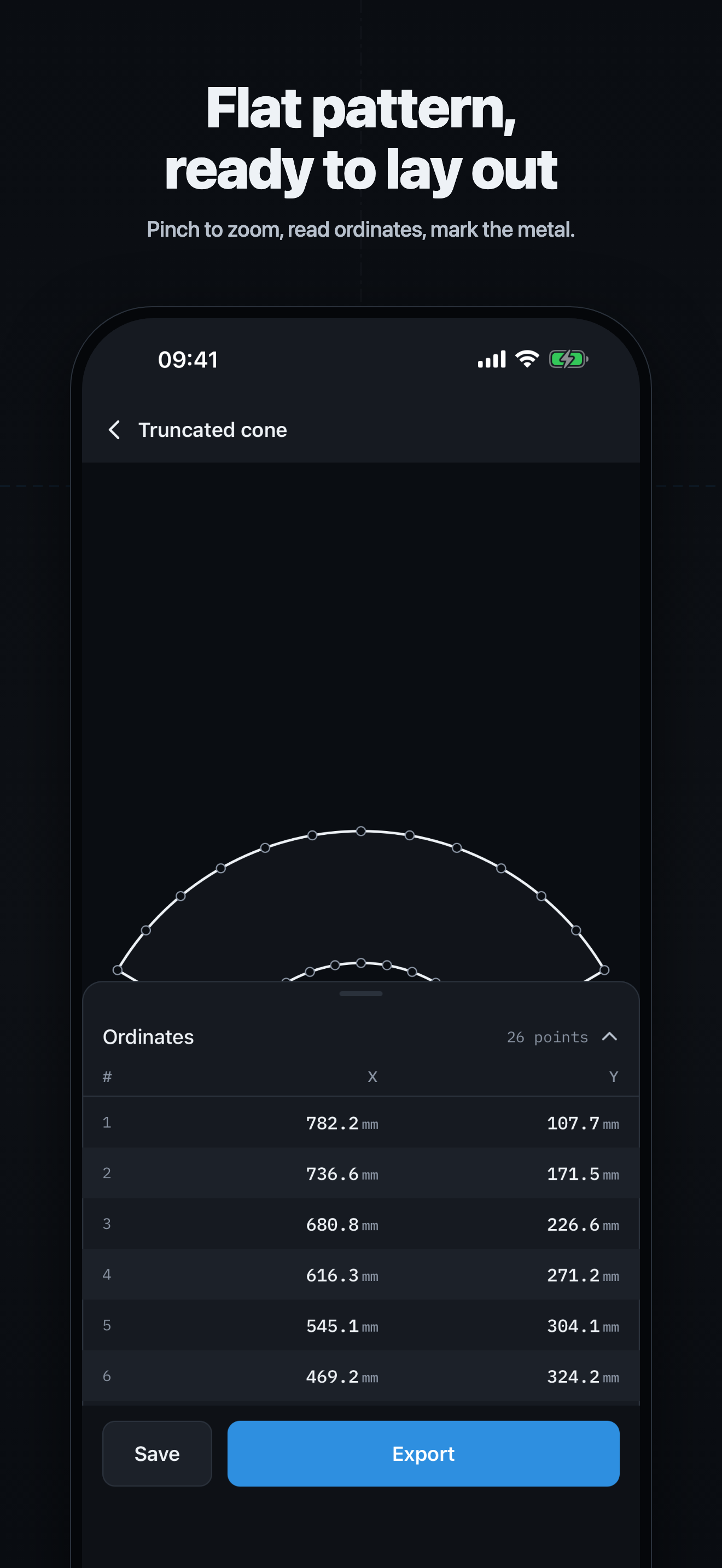 Unbend Flat Pattern Calculator screenshot 3