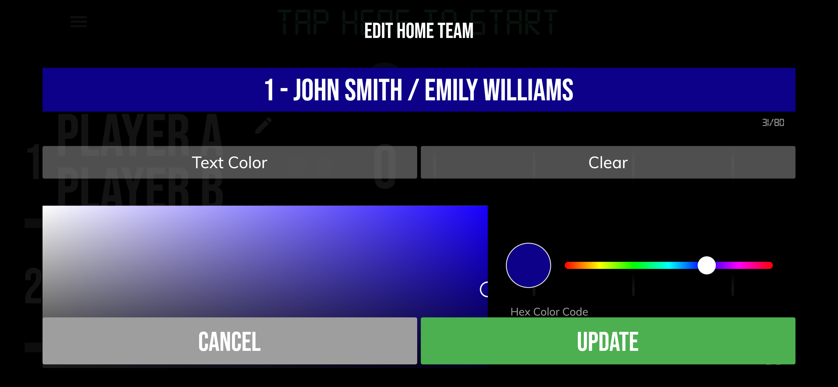 BT Pickleball Scoreboard screenshot 7