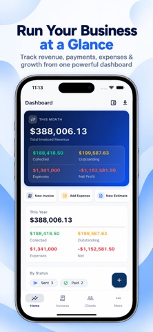 InvoiceFlow – Invoice Maker Screenshot 1 of 10