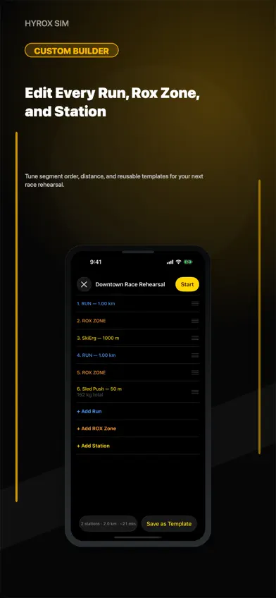 HyroxSim screenshot 2