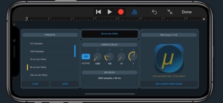 MicroLag app screenshot
