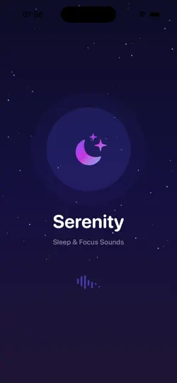 Screenshot von Serenity: Sleep & Focus auf dem iPhone 1
