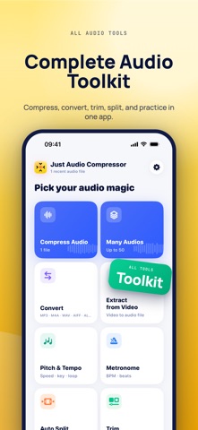 Audio Compressor MP3 Converter Screenshot 8 of 8