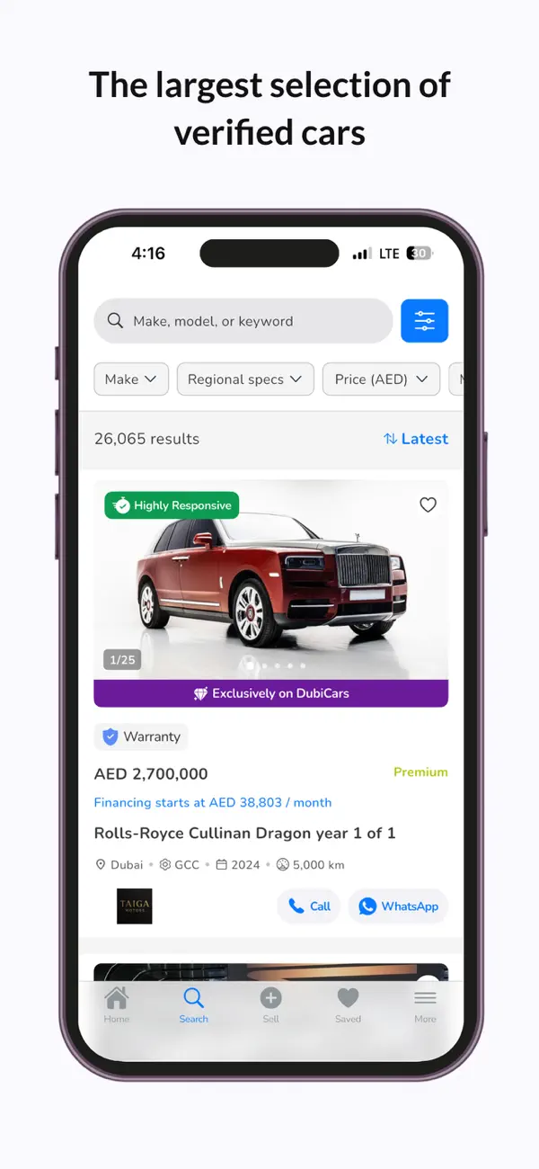 Screenshot #3 pour DubiCars | Used & New Cars UAE