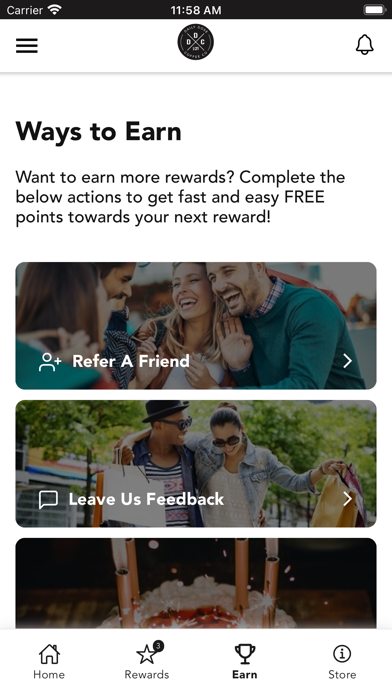Daily Dose Coffee Company Screenshot