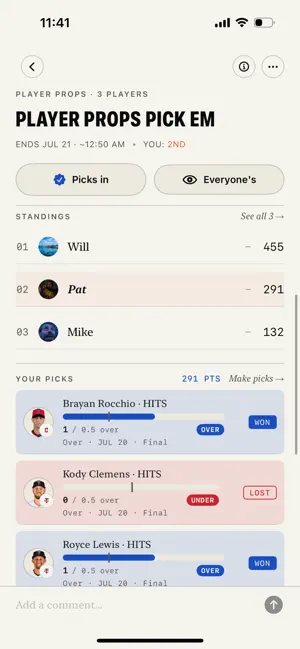 Commish League screenshot 2