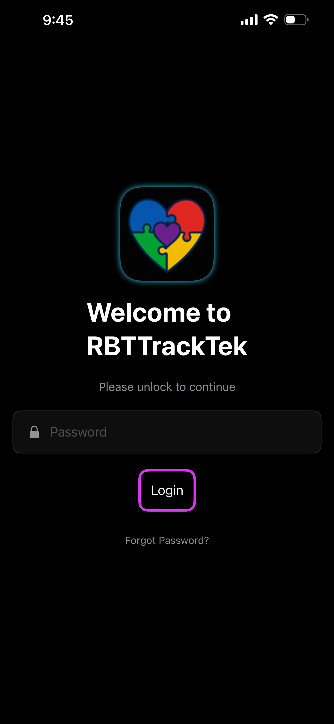 RBTTrackTek screenshot 2