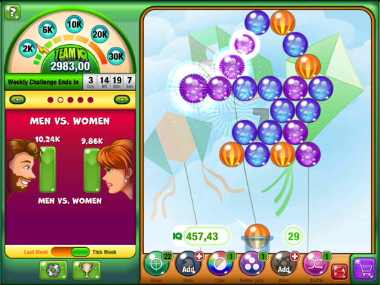 Bubbles IQ iPad app afbeelding 3