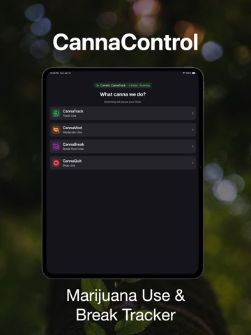 Track Cannabis - CannaControl Screenshot 1