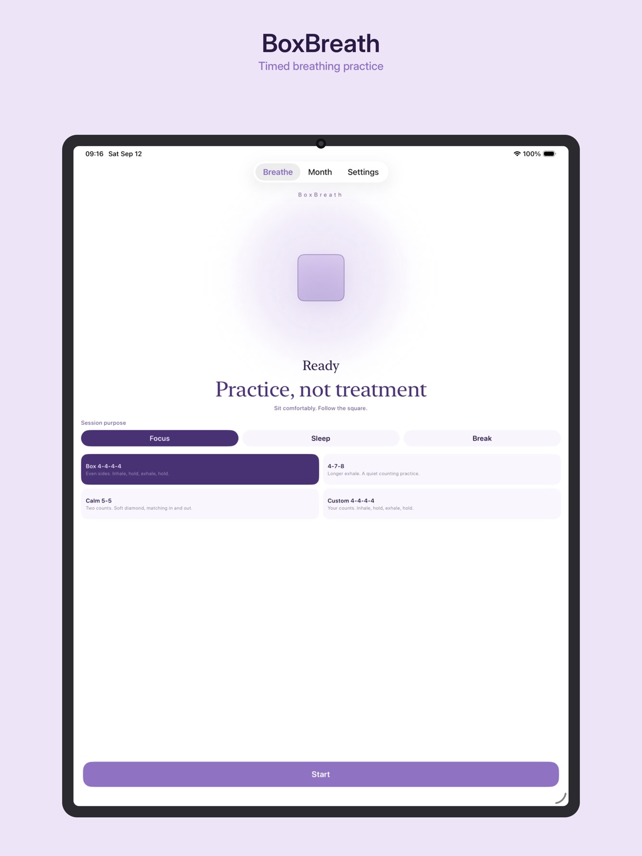Screenshot 3 of BoxBreath