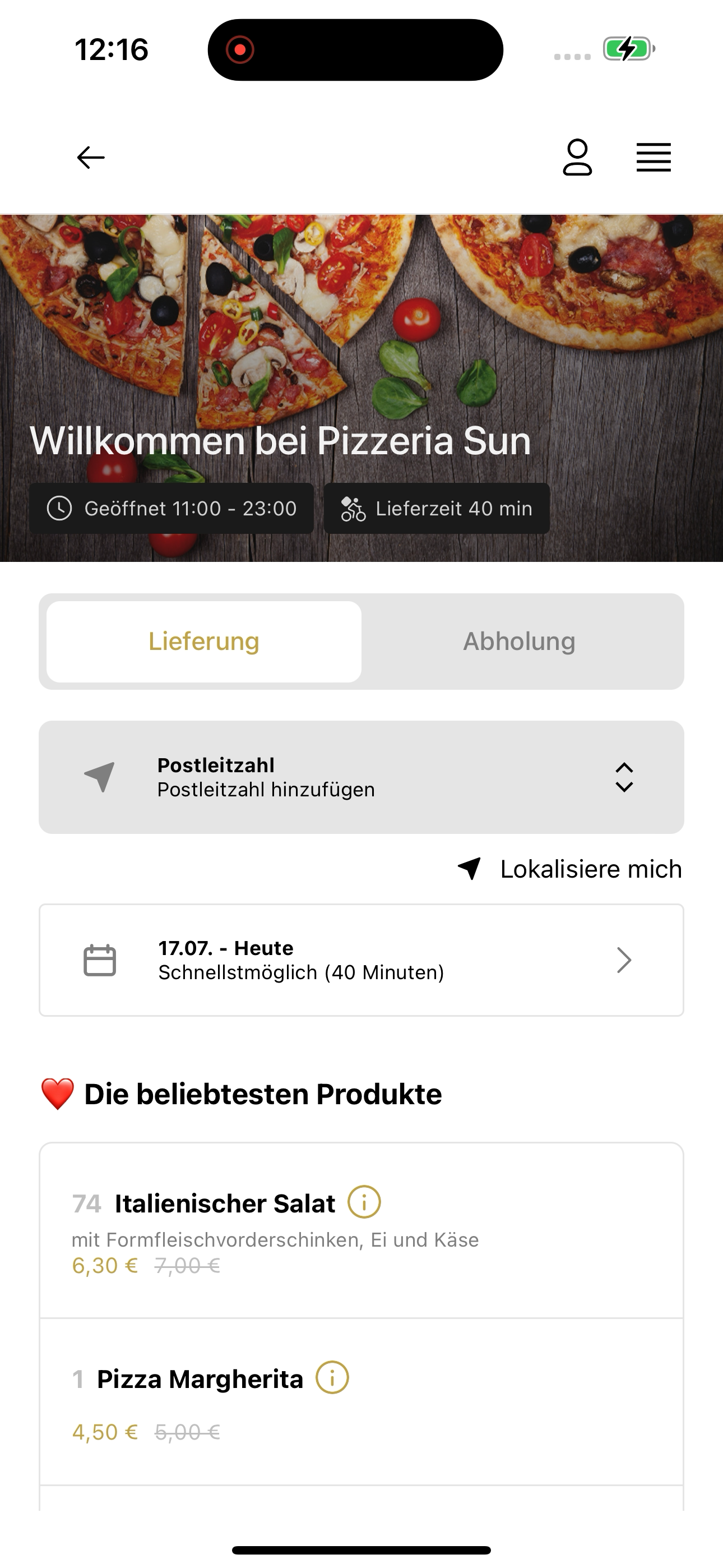 Pizzeria Sun screenshot 5