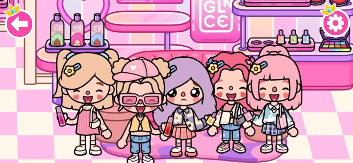 Princess Town Makeup Spa Games screenshot 2