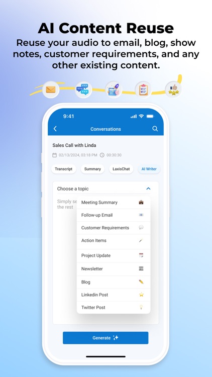 Laxis: AI Meeting Assistant screenshot-5