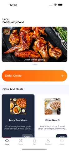 Tasty Pizza & Kebab Online screenshot