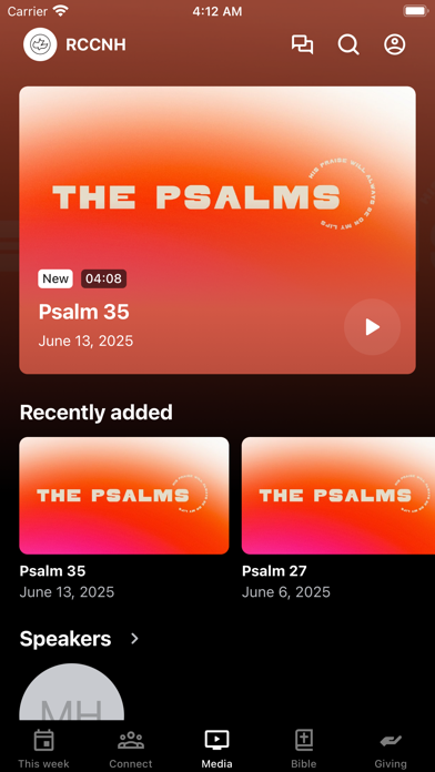 Refuge Calvary Chapel NH iPhone screenshot