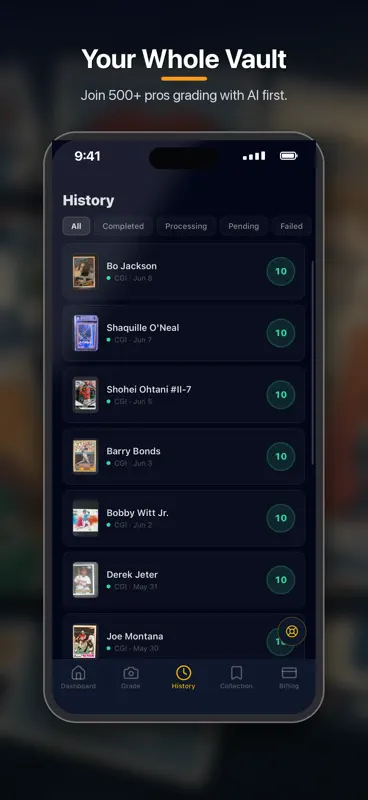 CardGrade.io: AI Card Grader screenshot 5 of 8