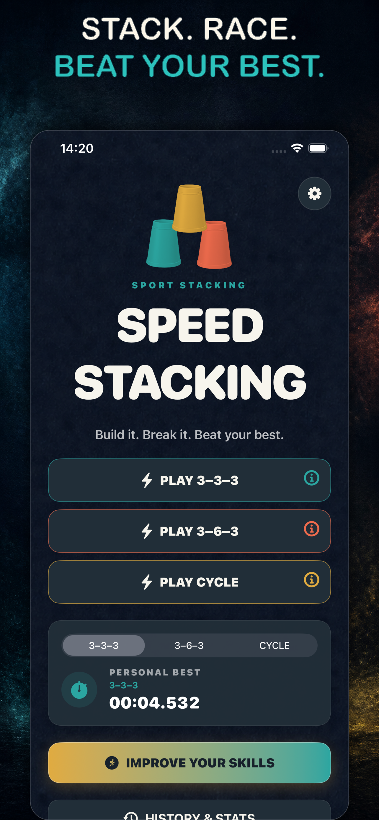 Speed Stacking screenshot 2