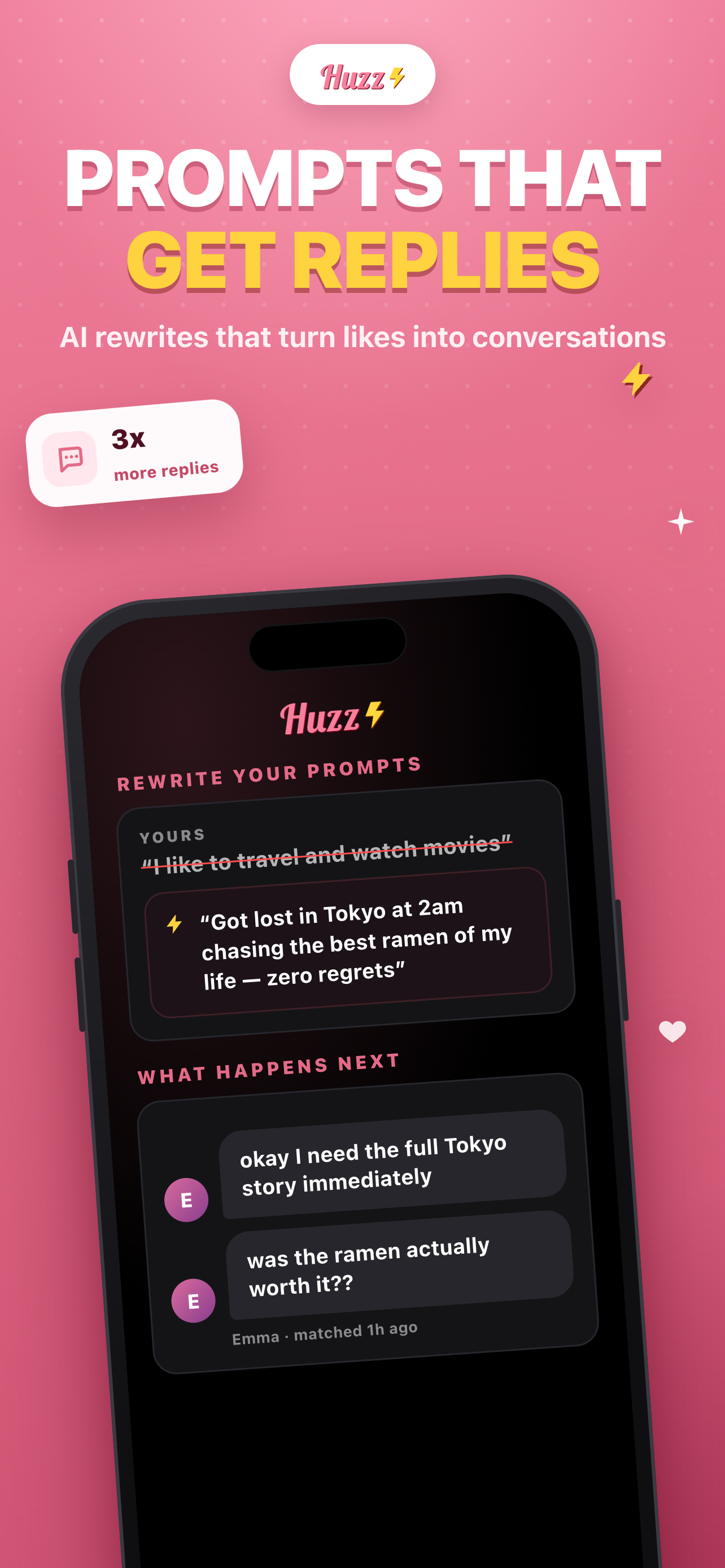 Huzz AI - Dating Profile Boost screenshot 5