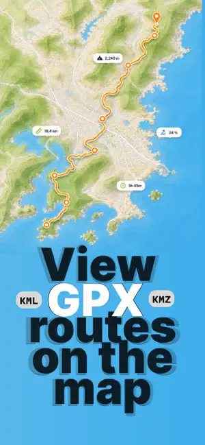 GPX Viewer - RoutePeek screenshot 1