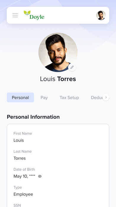Doyle HCM Screenshot