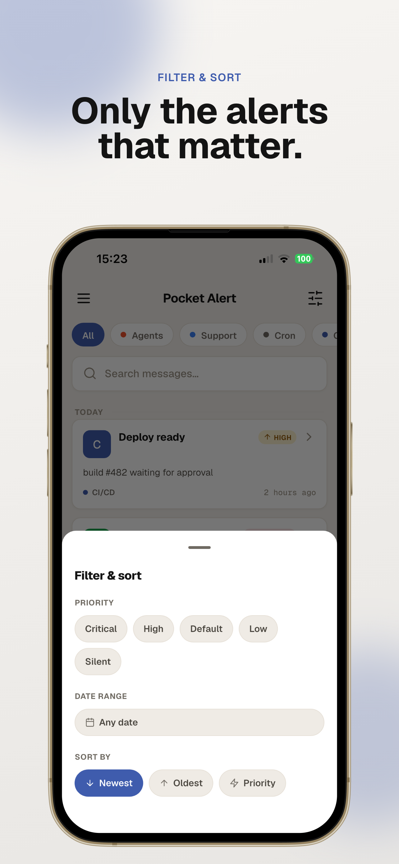 Pocket Alert push notification screenshot 5