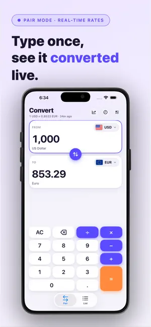 Currency Converter : Global screenshot 2