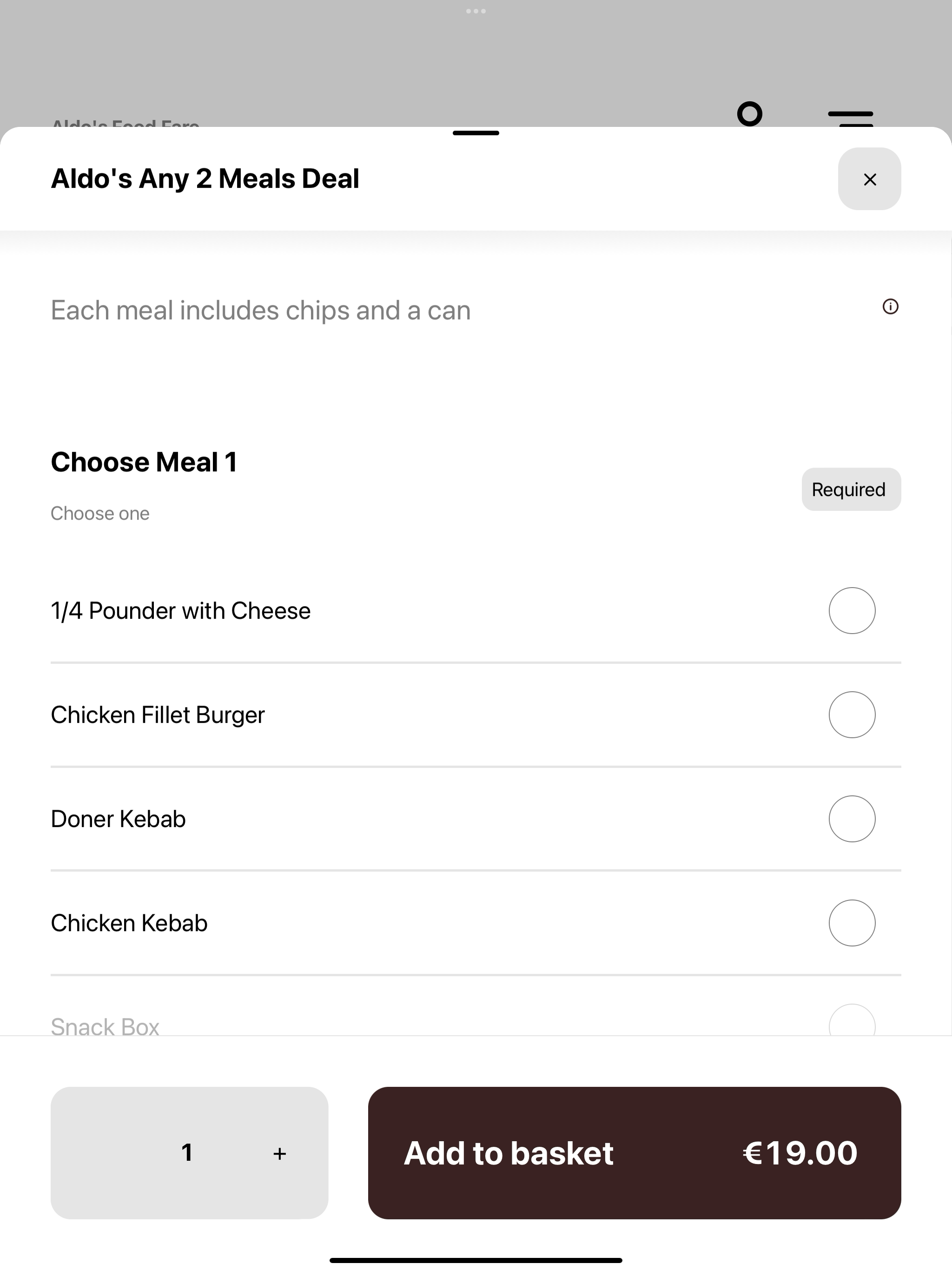 Aldo's Food Fare screenshot 8