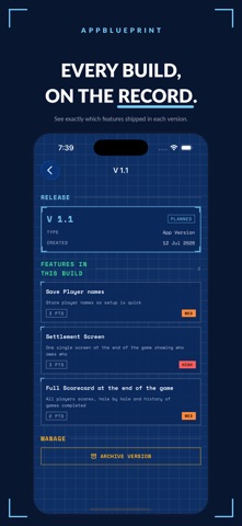 AppBlueprint: Build Planner screenshot