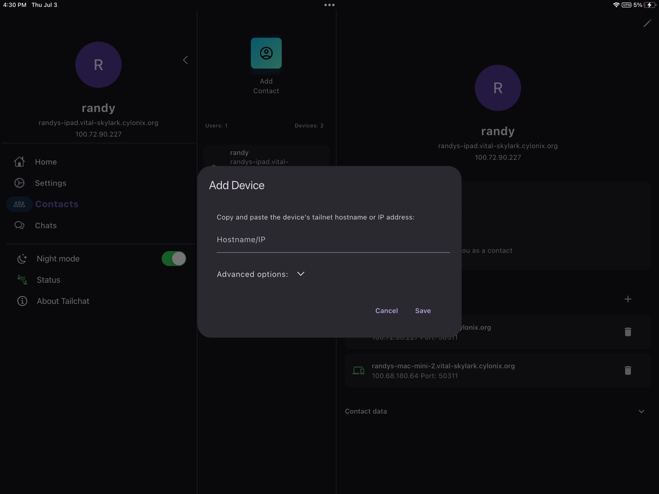 iPad screenshot