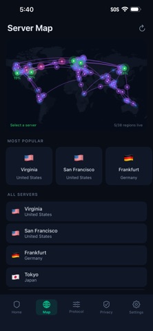 Califax VPN Screenshot 2 of 5