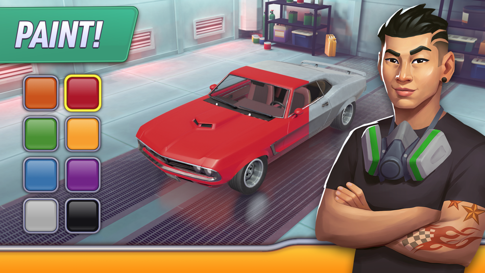 #4. Chrome Valley Customs (iOS) 作者: Offroad Games