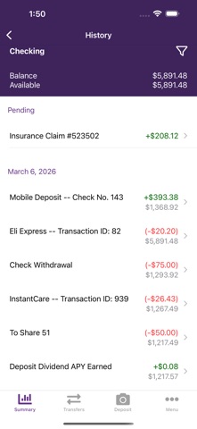 App screenshot