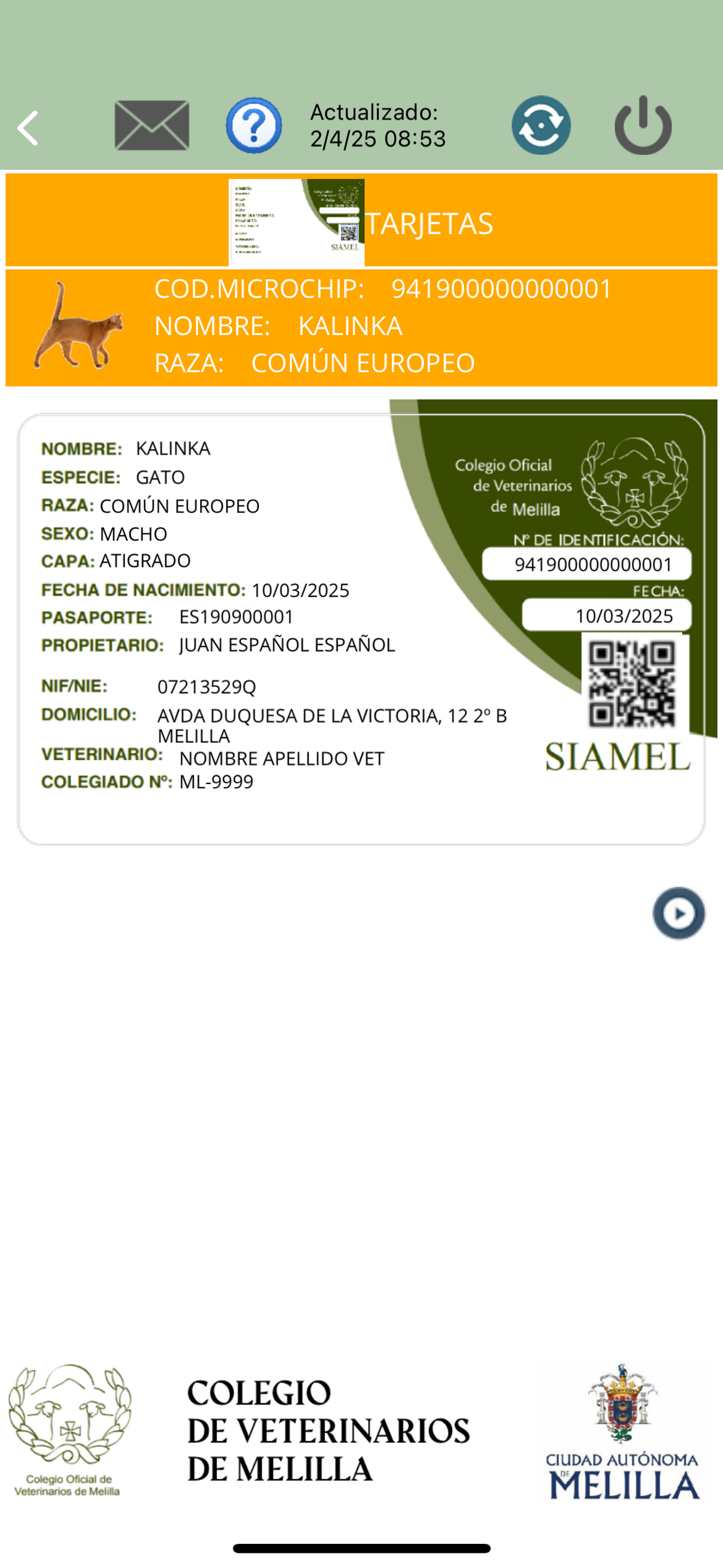 DataPets Melilla