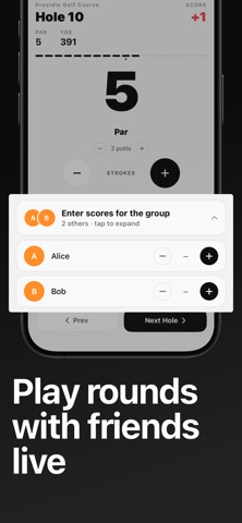 Flash Caddie: Golf Scorecard screenshot