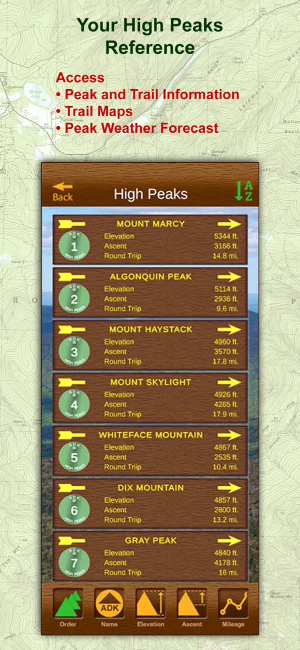 Screenshot #2 pour ADK 46er Now