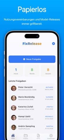 FixRelease: Model Releases screenshot
