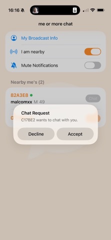me or more chat Screenshot 2 of 6