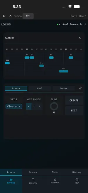 Locus screenshot 1