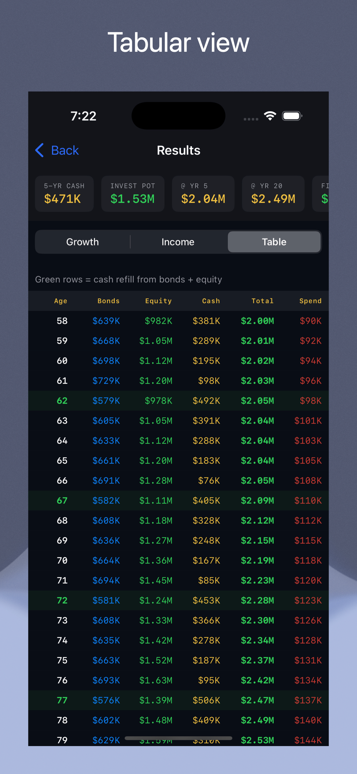 URetireWise screenshot 3